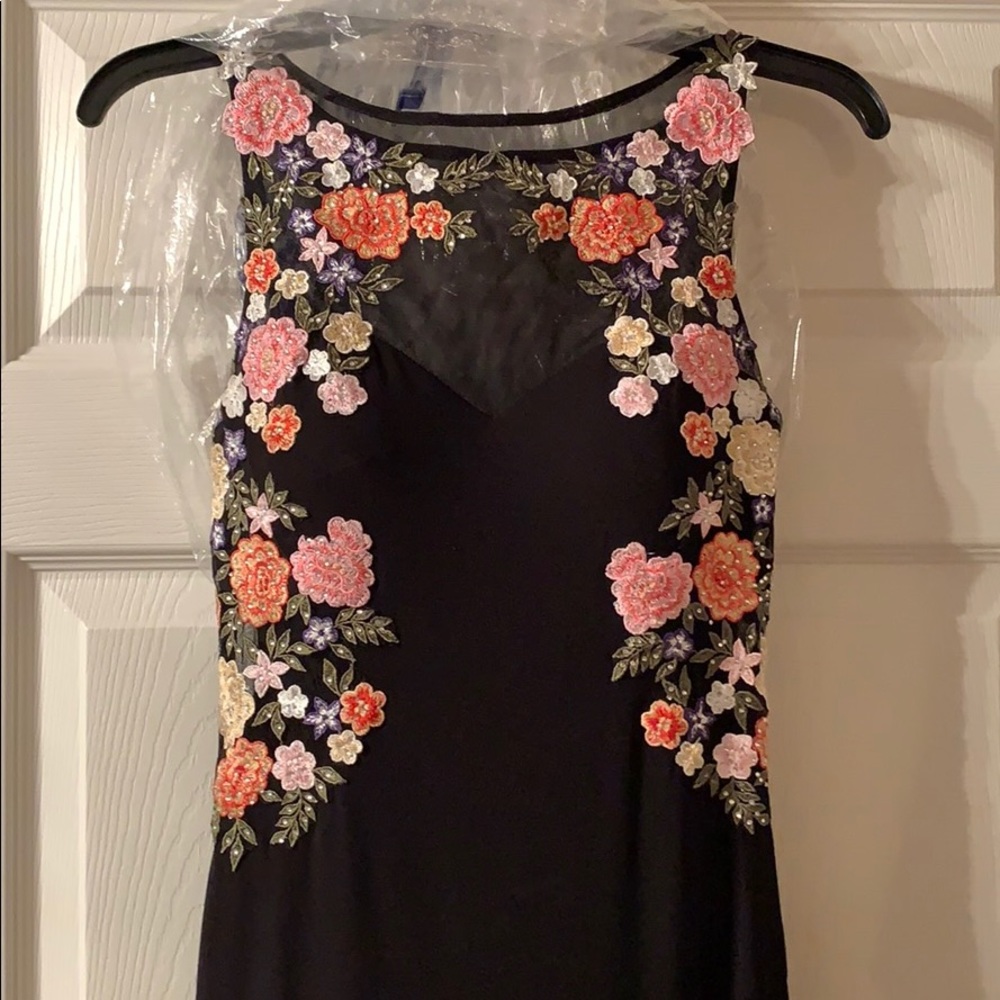 Black homecoming gown
